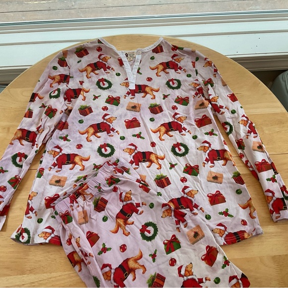 Kiel James Patrick adult Christmas pajamas women’s golden retriever size xl - Picture 3 of 3